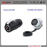 IP68 5 Pin Waterproof Connector with One Hole Easy Be Used