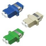 FTTH LC Duplex Fiber Optic Adapter