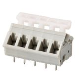 Wanjie PCB Spring Terminal Block (WJ243A-5.0mm)