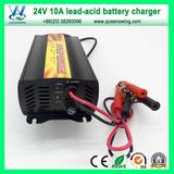 Smart 10A 24V Gel Battery Charger with CE Approved (QW-681024)
