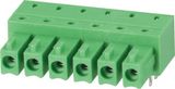 Wanjie Male Plug-in Terminal Block Connector with Curved Needles (WJ15EDGA-3.81)