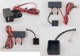 USB Port Charger/Power Socket with Cable/Switch for Motorcycle