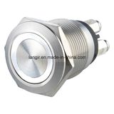 19mm Stainless Steel Ring LED Push Button Switch