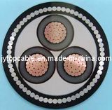 Middle Voltage 20kv Copper Conductor XLPE Insulated Steel Wire Armored Power Cable