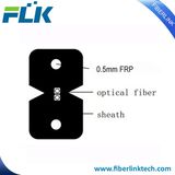 FTTH Indoor Optical Fiber Flat 2 Cores Drop Communicaton Cable