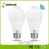 PIR Motion Automatic Bulb E26 9W LED Sensor Light