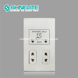 Professional White Color Plastic Shaver Socket with Ce OEM