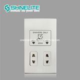 Professional White Color Plastic Shaver Socket with Ce OEM