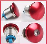 22mm Mushroom Electric Switch with 2 Screw Connection