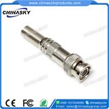 CCTV BNC Male Connector with Solder Long Metal Boot (CT5046-2)