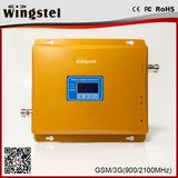Gold Fashion Signal Amplifier Dual Band Home Signal Booster for Home 2g 3G Signal Repeater with High Quality
