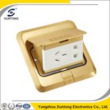 Hot Sell Multifunctional Outlet Floor Socket Brass Floor Socket Box
