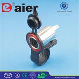 Panel Mount 12V Car Cigarette Lighter Socket with Cap (DS3H04)