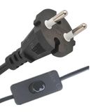 Kc Power Cords& Power Cable with Switch (S02-K+Switch 303) _Yuyao Yuli Electronics Co., Ltd