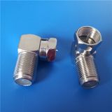 Right Angle F Male Transfer to F Female Connector (B-013)