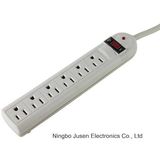 American Extension Socket with Switch and LED Lamp