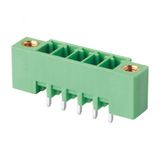 UL cUL RoHS PCB Plug-in Terminal Block (WJ15EDGVM-3.5/3.81/5.08mm)