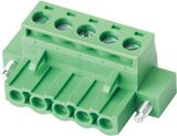 VDE Pluggable Terminal Block Connector with Nut (WJ2EDGKM-5.0/5.08)
