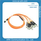 MPO Optical Fiber Patch Cord for High Density Transmission
