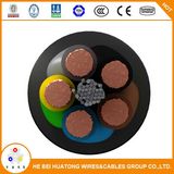 2000volt Single and Multi Conductor Type W G Gc Portable Power Cable with UL and Msha Certifications