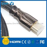 Metal Assembly HDMI 19pin Plugto Plug Cable Black Plug