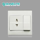 New Design White Color 16A Switch Socket OEM