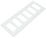 American 6 Gang Duplex Recepatcle Cover UL Approval