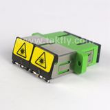 Sc APC Duplex Adapter with Shutter Fiber Optical Adapter