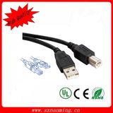 Transfer USB 2.0 Type a Male to Type B Male Printer Cable