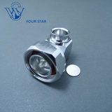 Male Plug Right Angle Solder RF 7/16 DIN Connector for 1/2