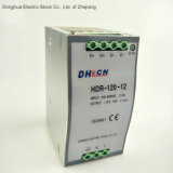 HDR-120-24 AC to DC DIN Rail Model Switch Power Supply 88-132 VAC/176-264VAC to DC 24V 5A