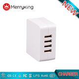 Hot Selling High Quality 4 USB Multi Port USB QC 3.0 Charger Us EU Plug USB Charger for Mobilephone