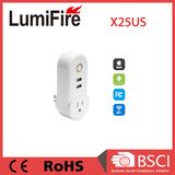 WiFi Remote Control Smart Wall Socket with 2 USB