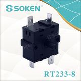 Soken 3 Way Change Over Rotary Switch 250V 5e4 Rt233-8