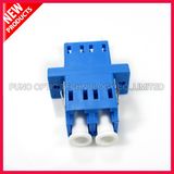 LC Duplex Singlemode Plastic Fiber Optic Adapter