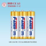 1.5V Farer Super Heavy Duty Dry Battery (R6 AA, Um-3)