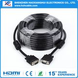 Od5.5mm HD 15pin M/M VGA Cable with Magnetic Ring