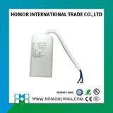 Cbb60 AC Motor Capacitor 12.5UF 450V Cable Type