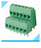 Factory Custom 5.0mm 5.08mm Pitch Double Row Terminal Block
