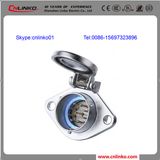 9 Pin Waterproof Signal Transmission IP67 Male Socket Connector
