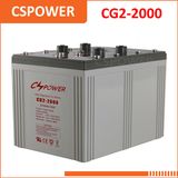 Cspower 2V2000ah Rechargeable Gel Battery - Solar Power System