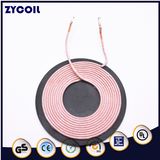 Air Coil with 50*5*1.0 Ferrite Wireless Charger Coil