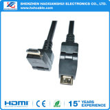 Factory Price HDMI to HDMI 180 Degree Rotating Cable