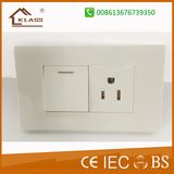 1gang 1 Way Switch+3 Pole Socket Easy to Install