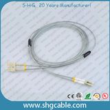Sc-LC mm Duplex Armored Fiber Optic Cable Patch Cord