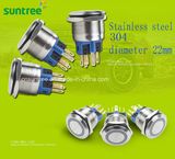 Waterproof Push Button Switch, Illuminated Pushbutton Switch, Vandal Resistant Switch
