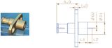 SMP Type Female 2 Hole Flange Mount Connector 02