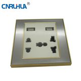 High Quality 2 Gang Wall Socket Wholesale