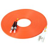 LC-St Optical Fiber Patch Cord Multimode Duplex 50/62.5