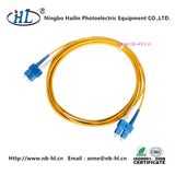 Simplex SC/PC 3.0mm 9/125 Fiber Optic Patch Cable with Lsoh